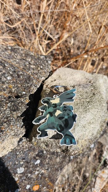 Super figurine Pokemon Nintendo zekrom porte clé édition spéciale blanche