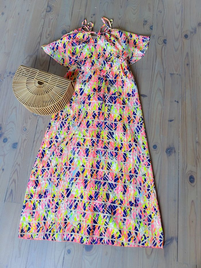 Maxi robe longue à bretelles neuf