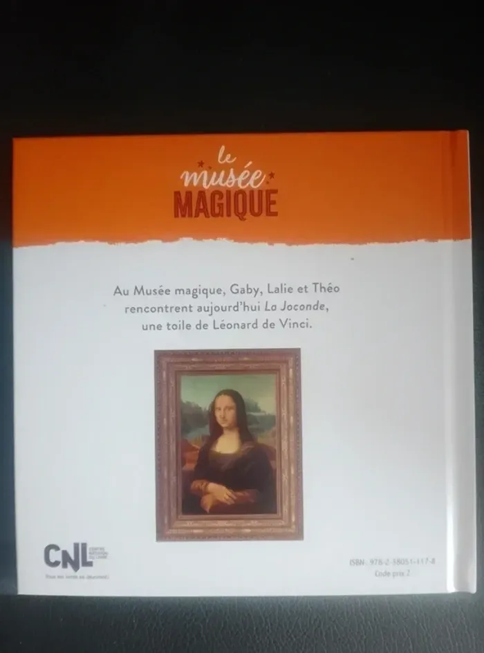 Livre enfant - La Joconde - photo numéro 2