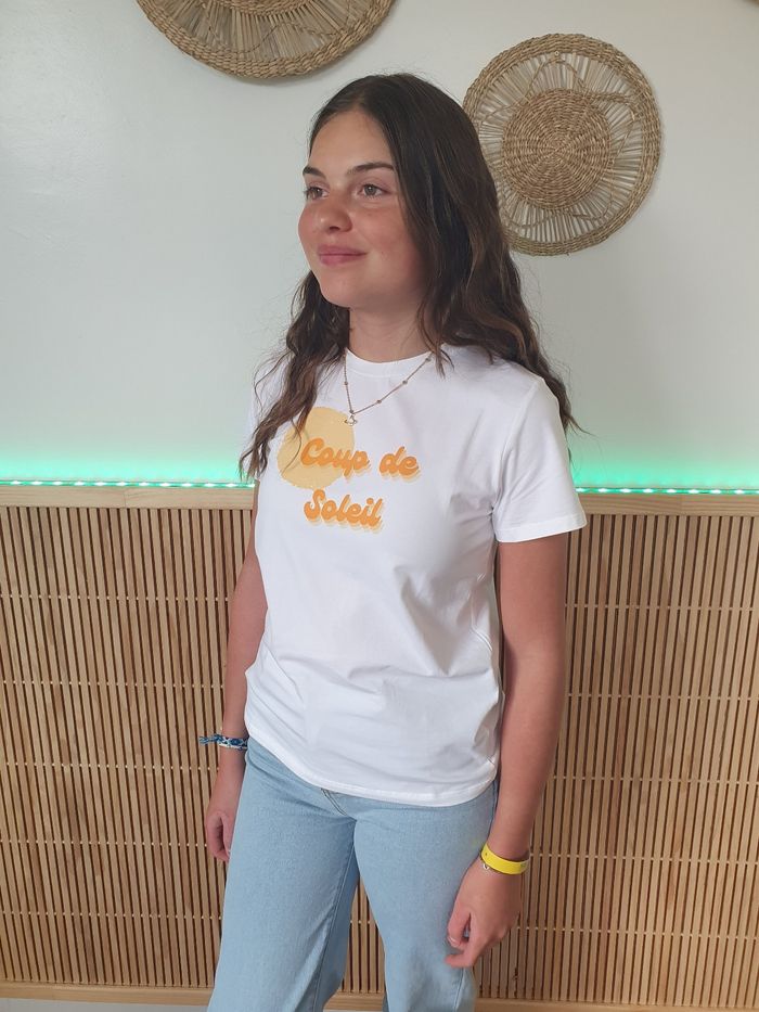 T-shirt Coup de soleil Taille 8 ans - photo numéro 3