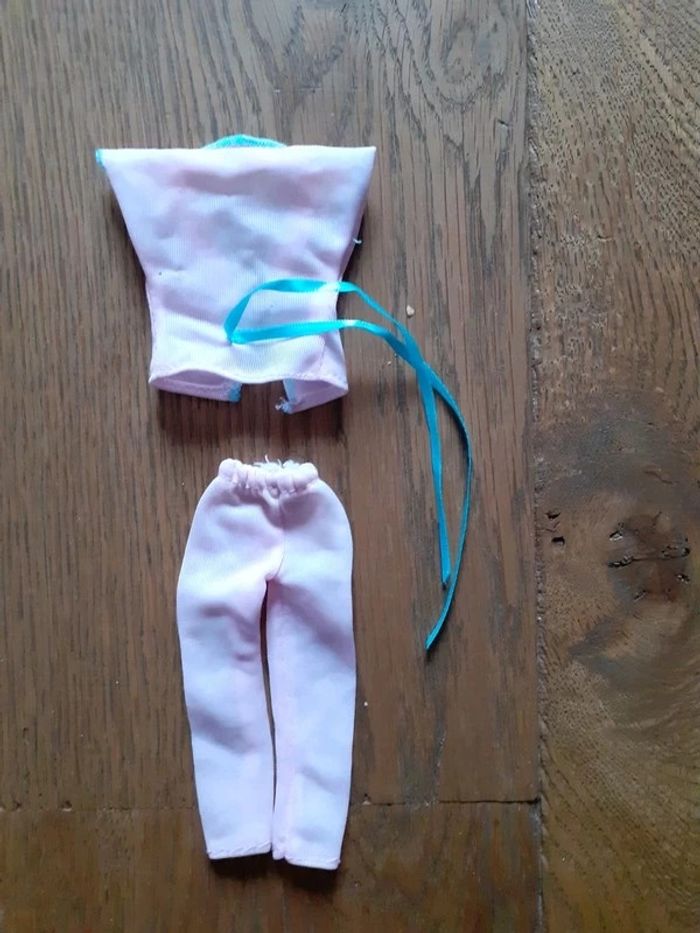 🎀 Kimono pyjama outfit skipper barbie vintage - photo numéro 2