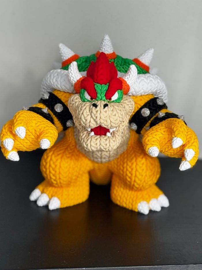 Bowser version tricoté 30cm