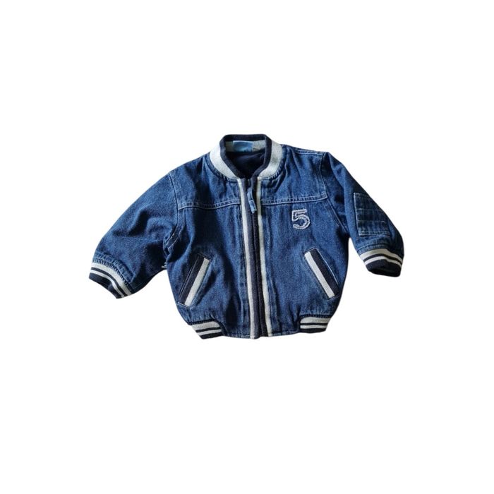 blouson en jean doublé bébé 6 mois