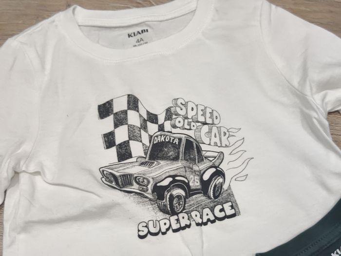 Lot de 2 tee shirt Kiabi Taille 4 ans - photo numéro 3