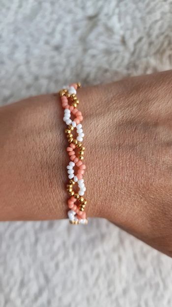 Bracelet thème vacances corail