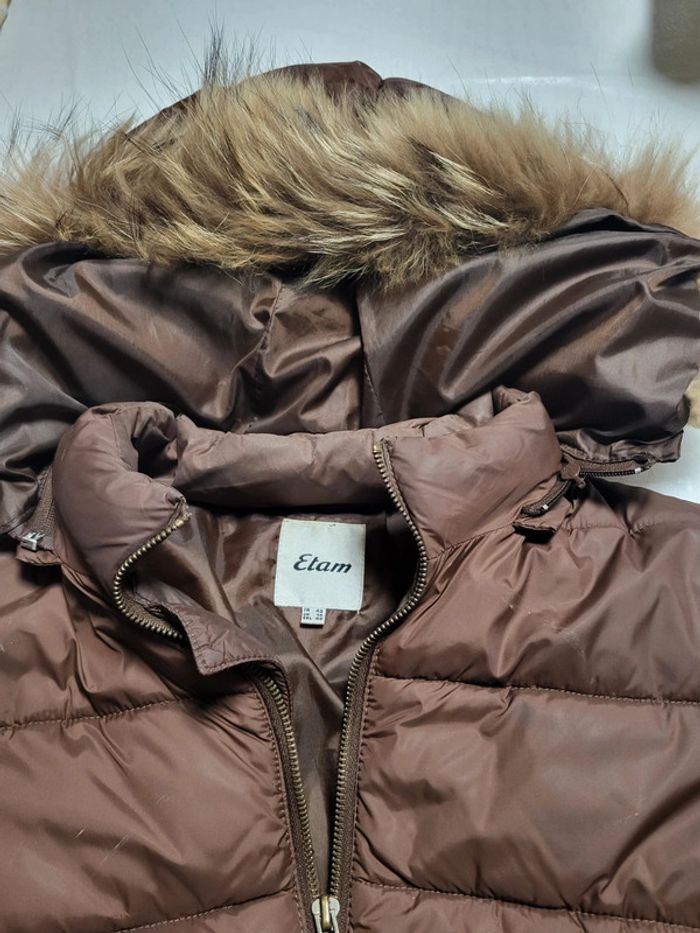 Doudoune marron - photo numéro 4