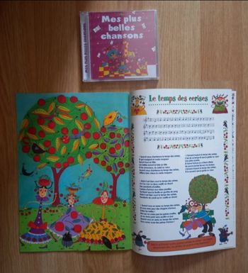 CD et sont livre de chansons