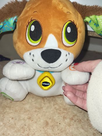 Peluche interactif vtech  comme neuve