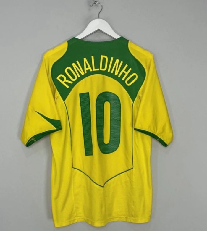 Maillot Nike Ronaldinho Brésil 2004 - Réédition Rare - Taille M