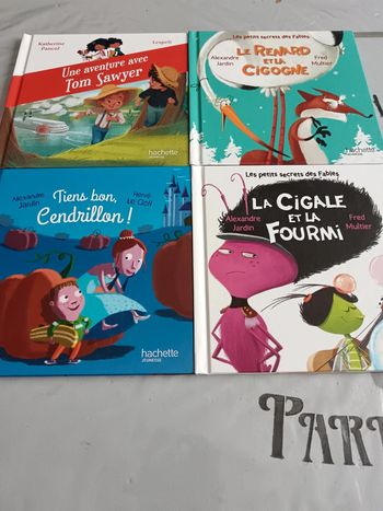 Lot de 4 livres