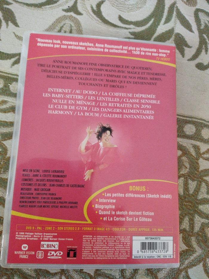 DVD Anne Roumanoff - photo numéro 2