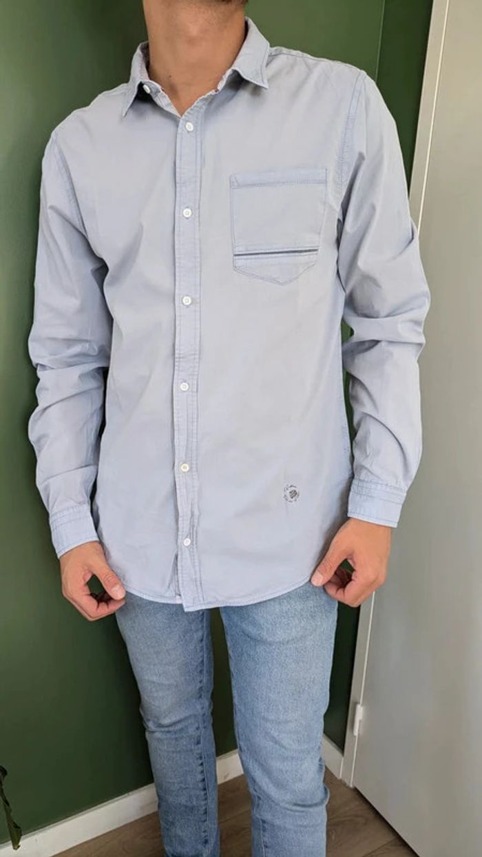 Chemise bleu claire Divid Bitton