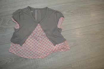 Tee shirt manches courtes Vertbaudet 3 mois