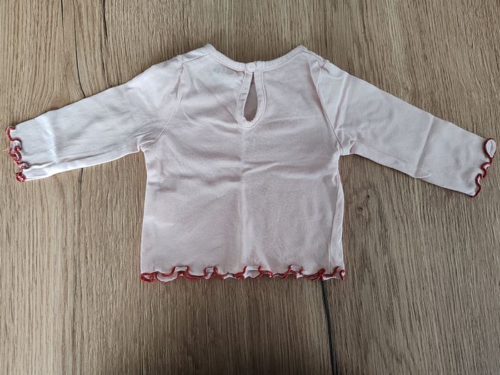 Lot de 3 tee shirts manche longue bébé fille 1 mois - photo numéro 7