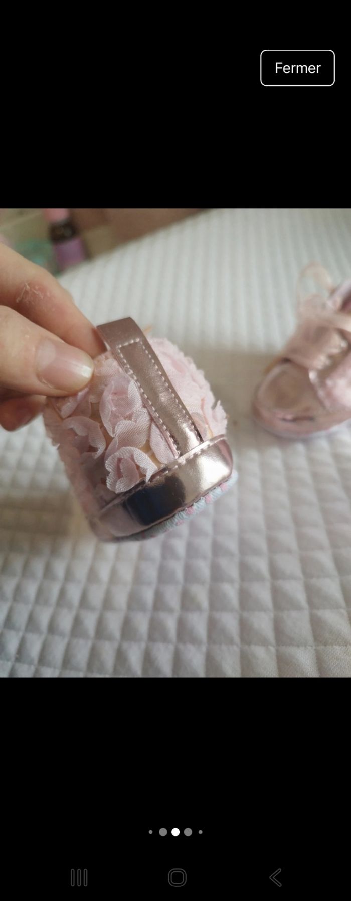 Chaussure fleur 🌸 - photo numéro 5