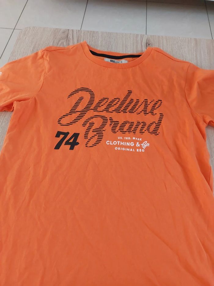 Tee shirt garçon deeluxe 74 taille 12 ans très bon état - photo numéro 2