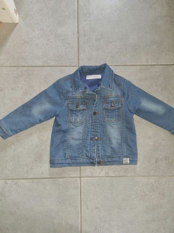 veste en jean doublée