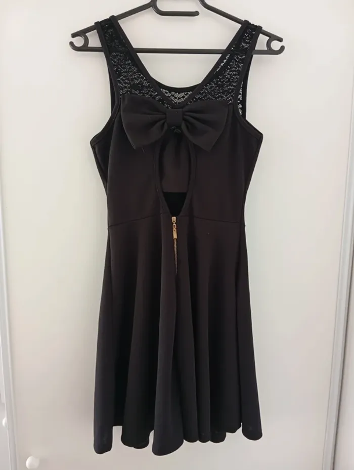 Robe de soirée noir taille S - photo numéro 2