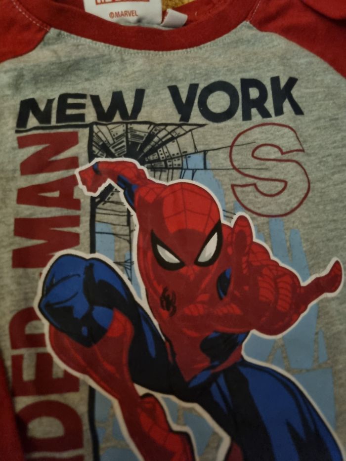 Haut manches longues spiderman - photo numéro 2