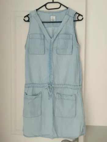 Robe d'été bleu clair Promod 36