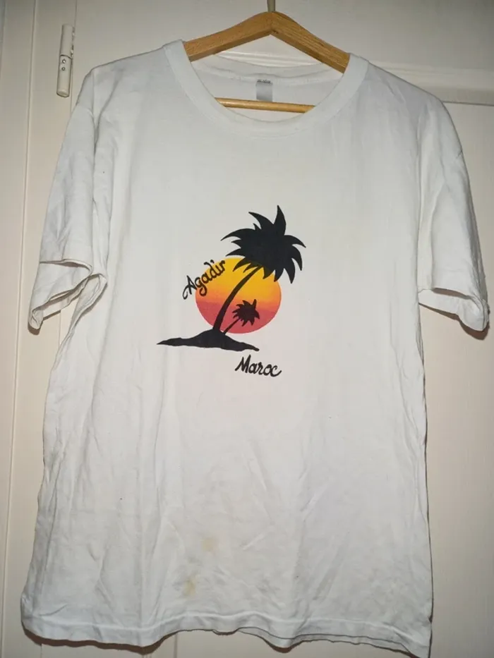 T-shirt imprimé sans marque - photo numéro 2