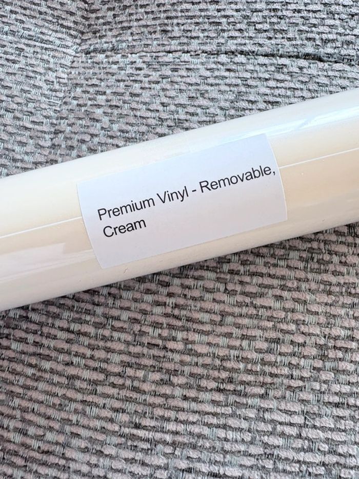 Vinyl amovible cricut crème - photo numéro 2