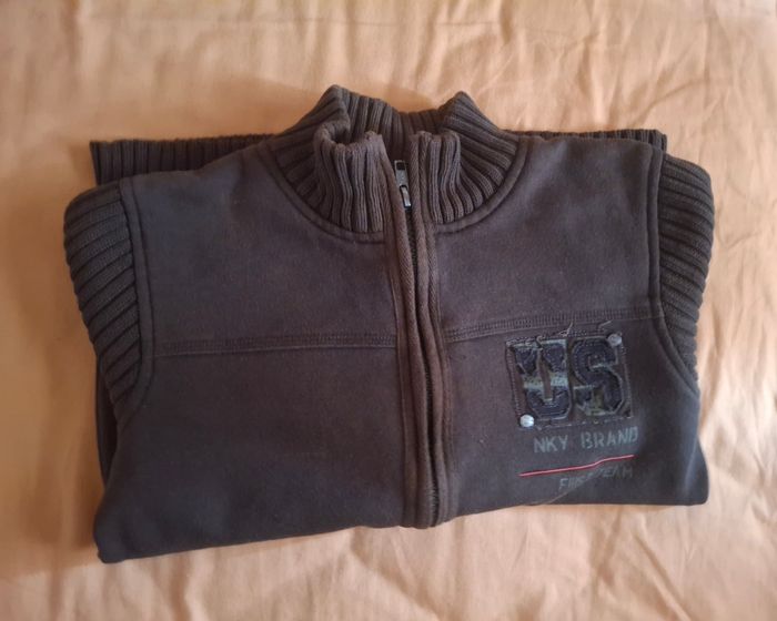 Veste marron 8 ans - photo numéro 4
