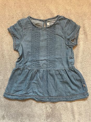 Tee shirt/tunique fille 5 ans neuf