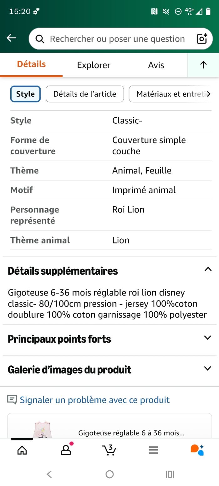 Lot gigoteuses + écharpe de portage - photo numéro 7