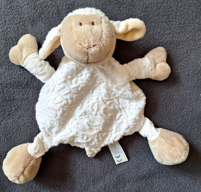 DOUDOU MOUTON BLANC - POUET - JOLLYBABY