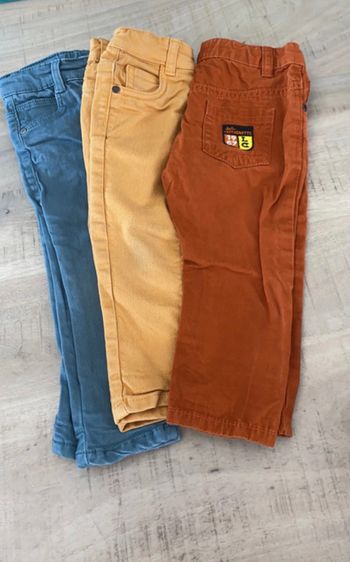 3 Pantalons 18mois