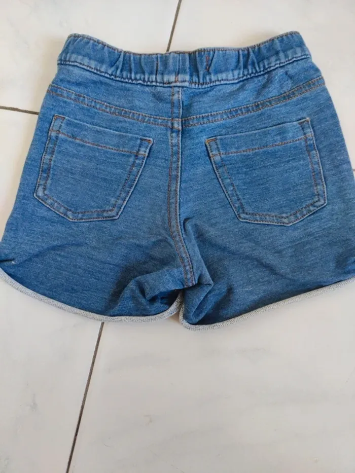 Short imitation jean élastique Sfera 3-4 and - photo numéro 3