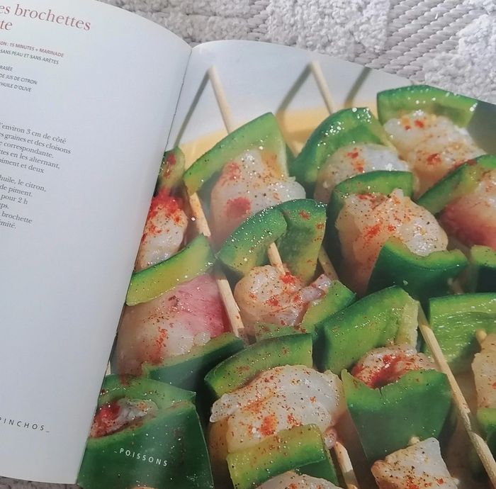 Livre de recettes Tapas et Pinchos Marie-France Chavirey - photo numéro 5
