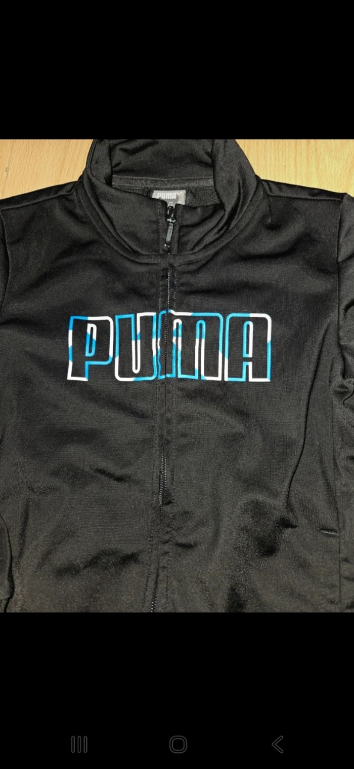 Veste zippée puma 5/6 ans - photo numéro 2