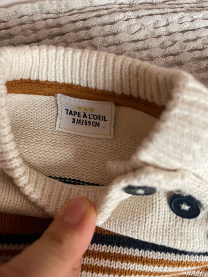 ensemble garçon pull et jean - photo numéro 3