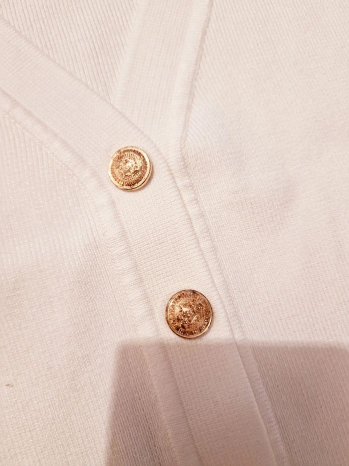 Gilet sans manche blanc neuf - photo numéro 2