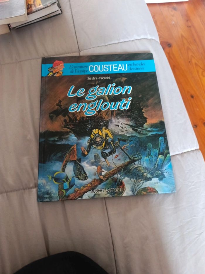 Le Galion englouti, l'aventure de l'équipe Cousteau en bande dessinée