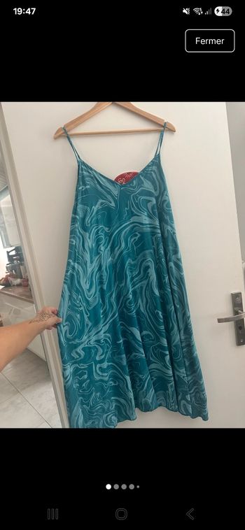 Robe débardeur grande taille