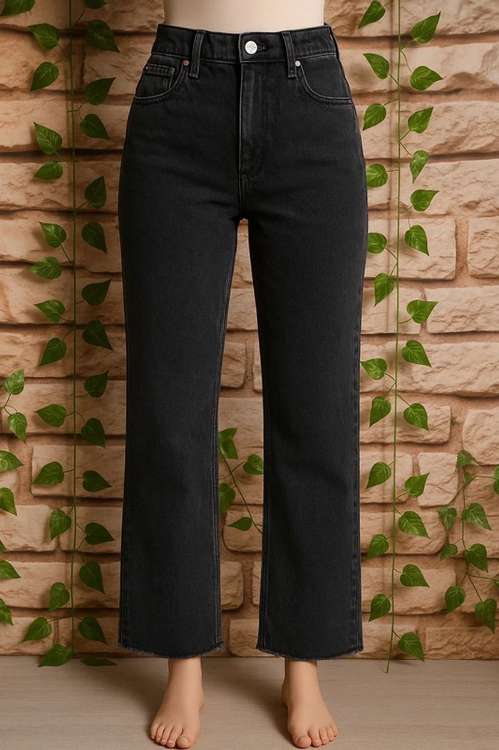 🌸Jeans Noir Jambes larges Zara Taille 32🌸