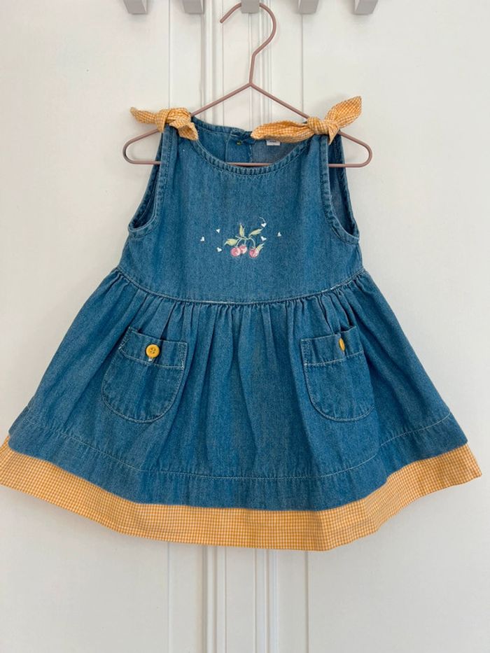 Robe en jean 6 mois