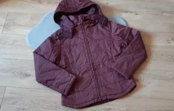 veste blouson matelassée "la redoute" bordeaux en très bon état taille 38