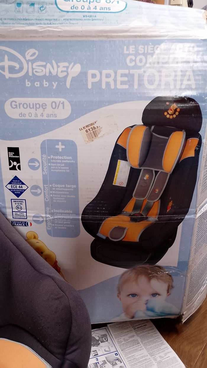 Siège auto complet winnie l'ourson Disney Baby - photo numéro 3