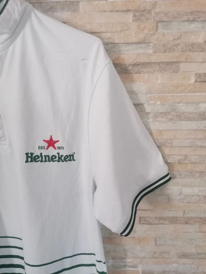 Polo Heineken staff taille M #Vêtements_hommes_krocaro #Vêtements_femmes_krocaro - photo numéro 4