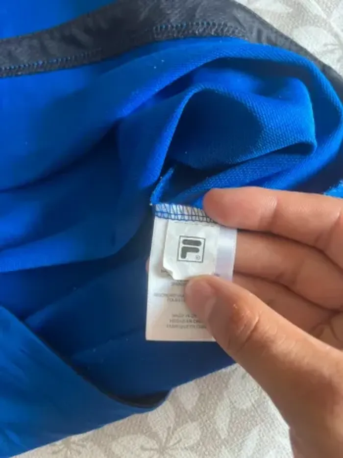 Sweat Fila - Bleu - Taille L - Très Bon État - photo numéro 7