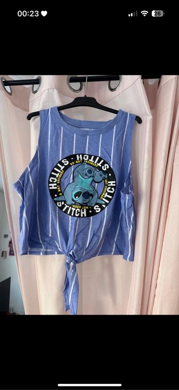 Débardeur stitch
