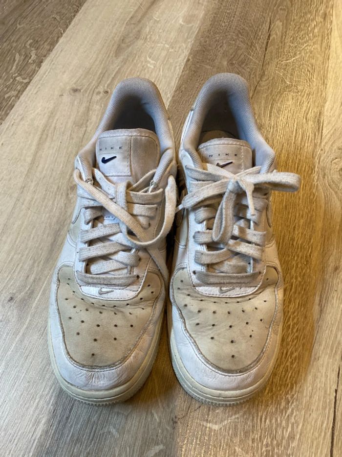 air force one blanches et crème nike taille 39 - photo numéro 6