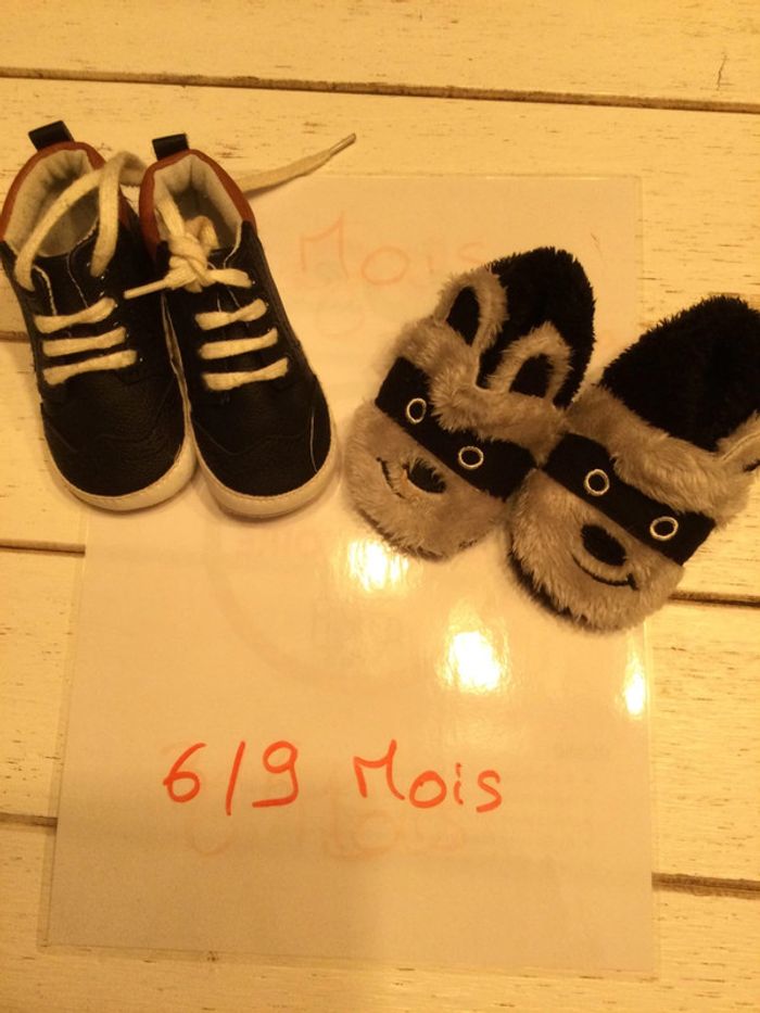 Lot de chaussures bébé