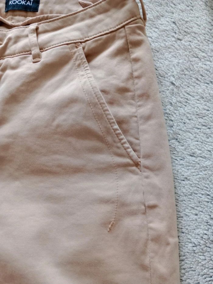 Pantalon femme 34 beige c78 - photo numéro 13