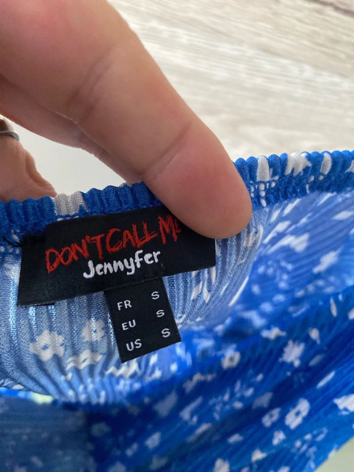 Débardeur bleu taille S - photo numéro 4