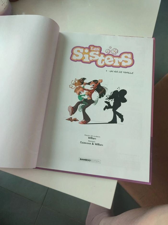 BD les sisters un air de famille tome 1 très bon état - photo numéro 7